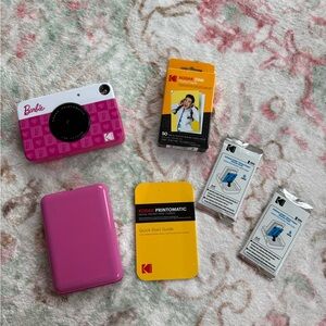 Barbie x Kodak Printomatic Digital Camera Set